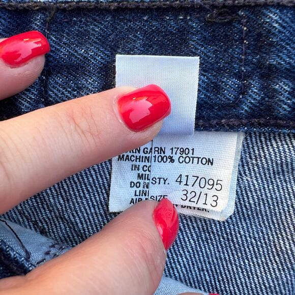 Vintage Rockies High Rise Pleated Taper Ankle V Yoke Cowgirl Western Jeans 28x36 - Picture 8 of 8